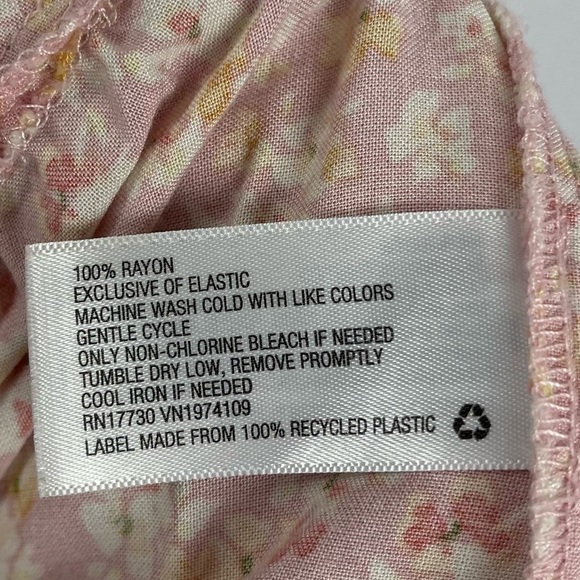 Wild Fable XS Ditsy Floral Ruffle Mini Skirt Boho Flowy Cottagecore - Picture 5 of 6